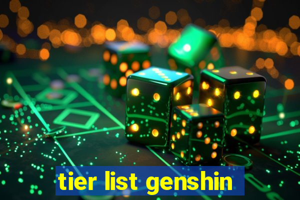 tier list genshin